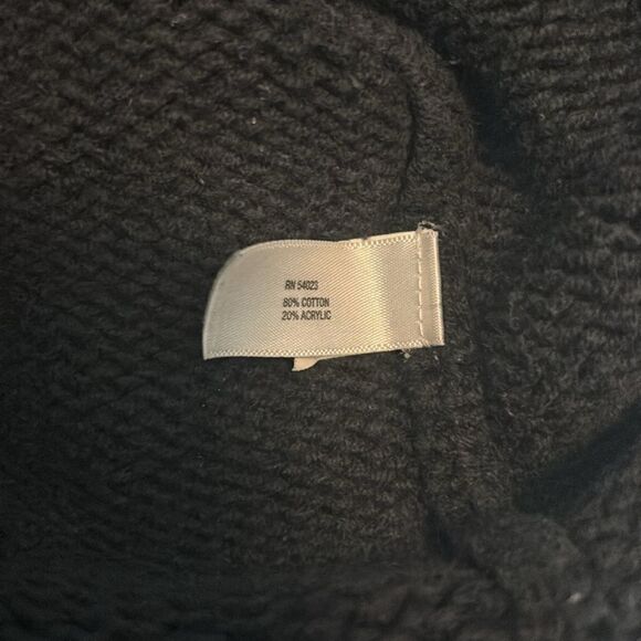 GAP sweater vintage large black zip jacket - Picture 5 of 5